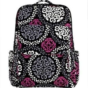 Vera Bradley Canterberry Magenta Tech Large Backpack